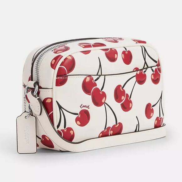🍒 Coach mini jamie camera bag with cherry print - Picture 4 of 8